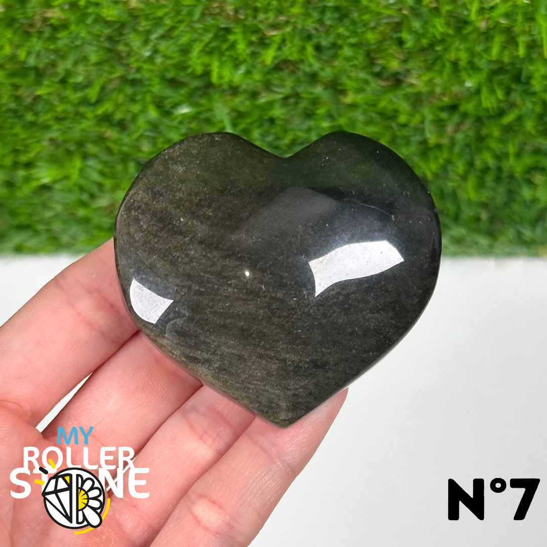 Coeur Obsidienne Dorée