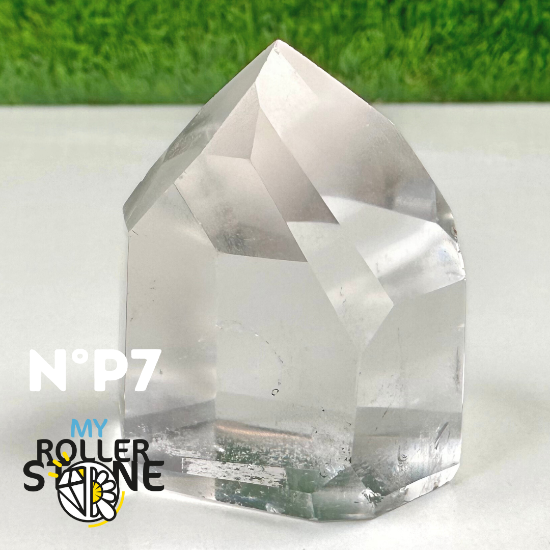 Pointe en Cristal de Roche Petite Taille