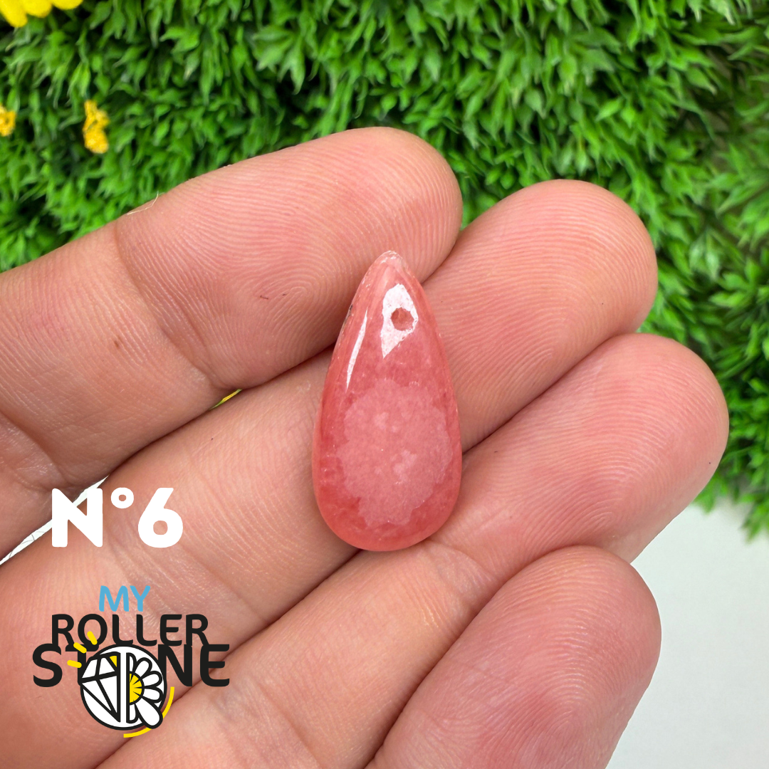 Pendentif percé Rhodochrosite Qualité gemme