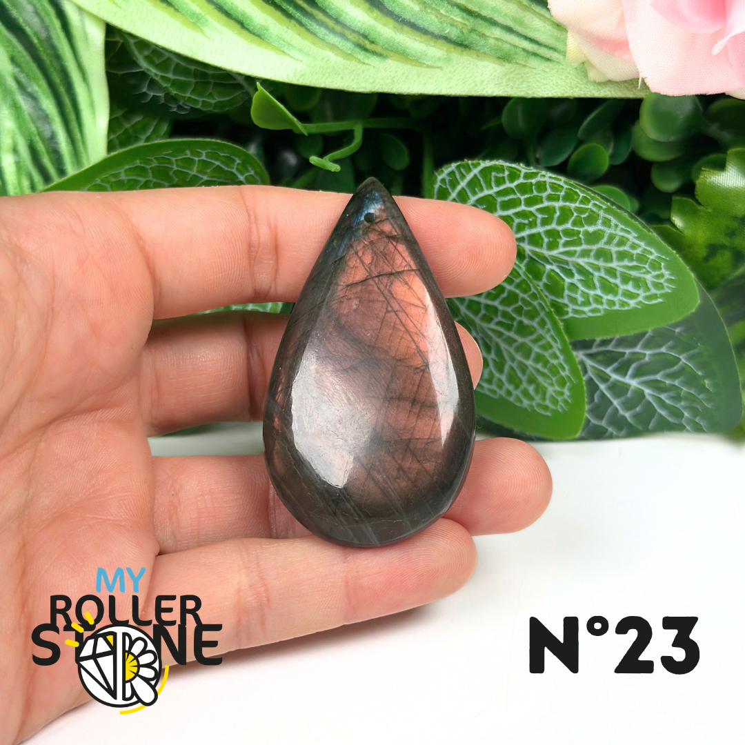 Pendentifs Labradorite Violette forme Libre 5A