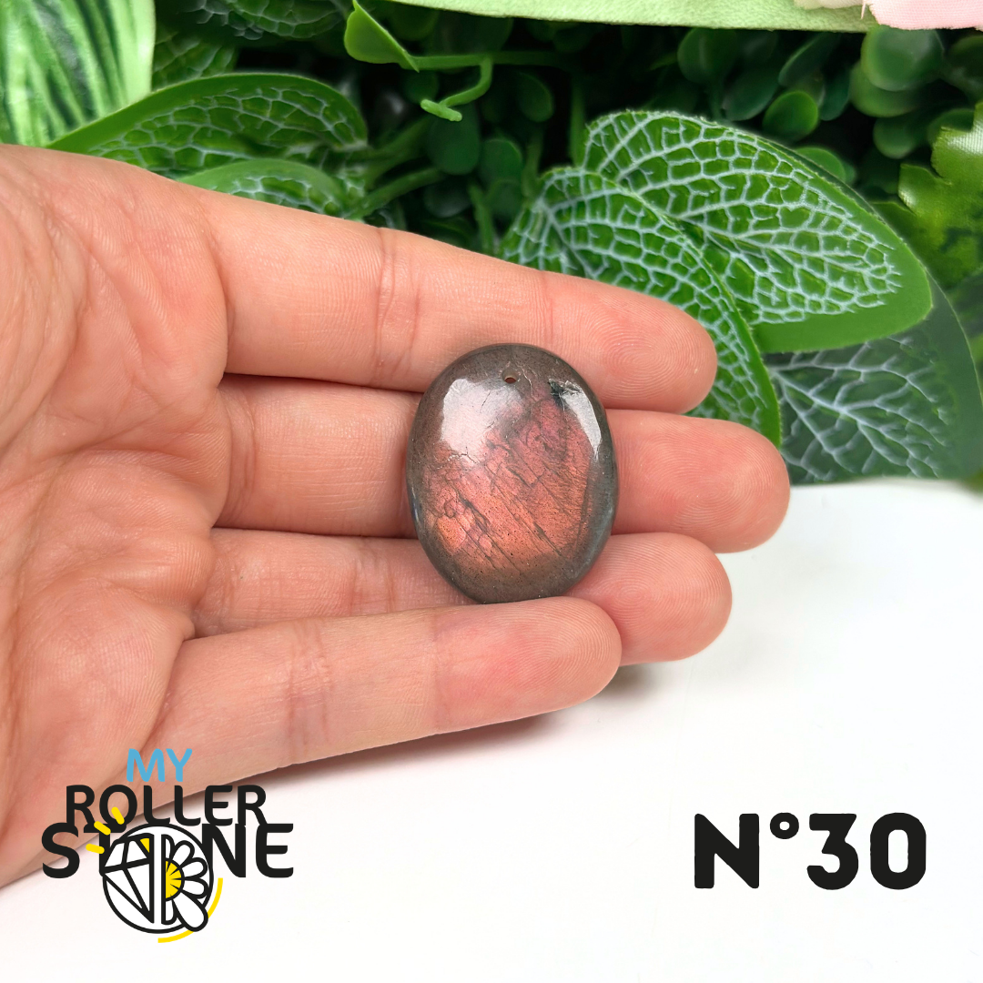 Pendentifs Labradorite Violette forme Libre 5A