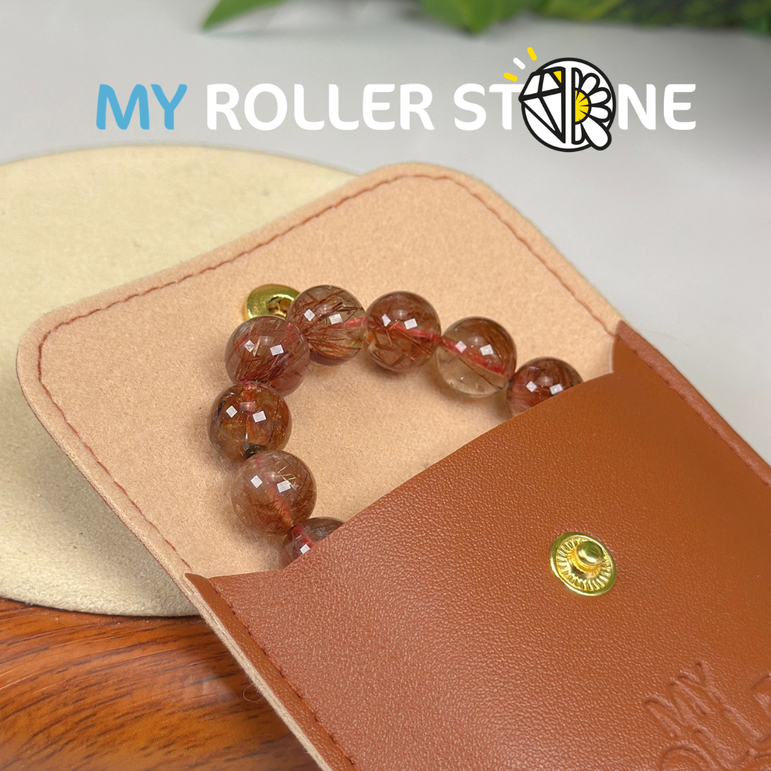 Bracelet Quartz Rutile en Cuivre 5A