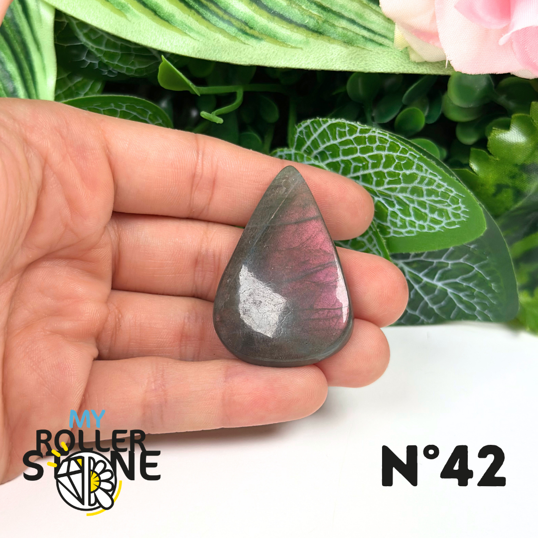 Pendentifs Labradorite Violette forme Libre 5A