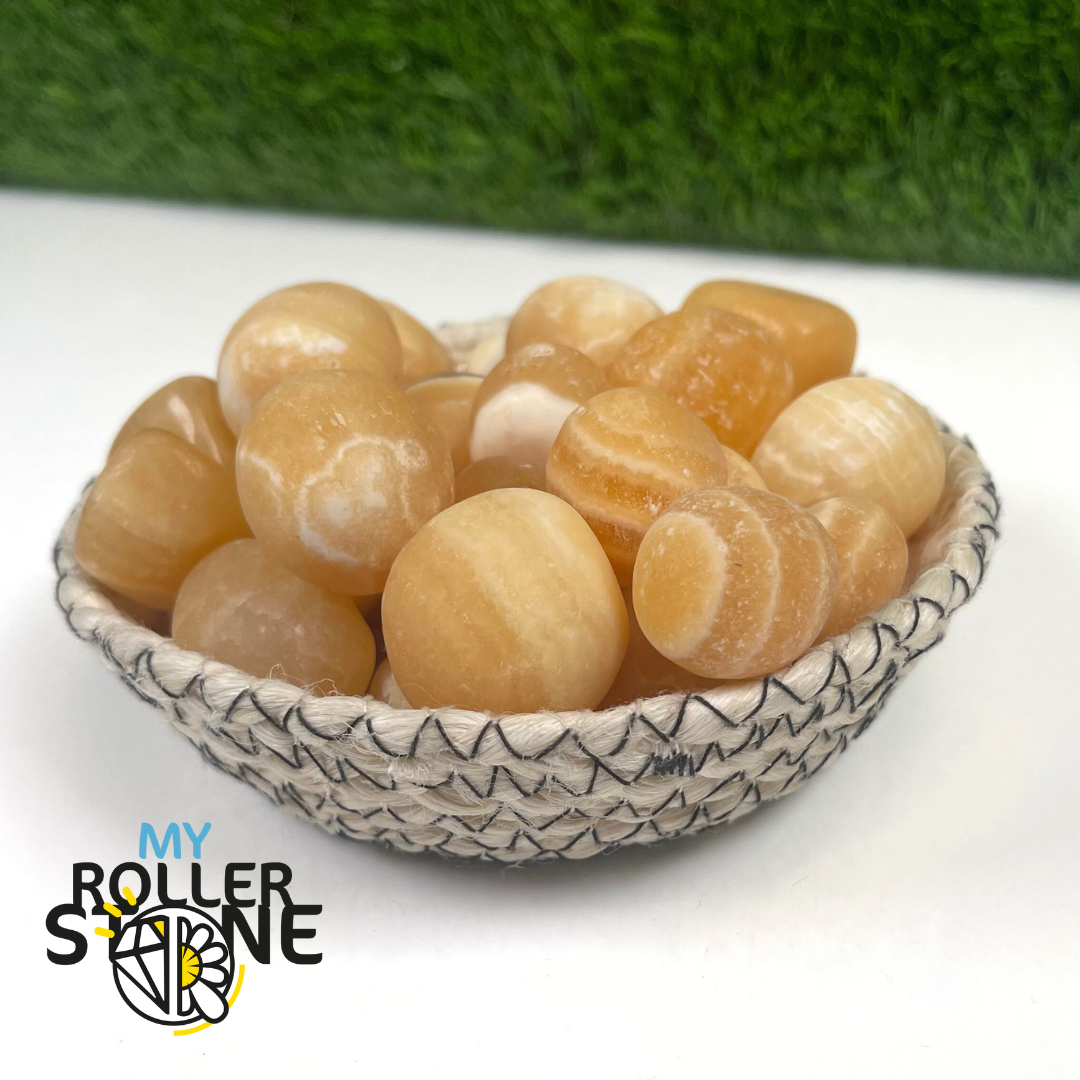 Pierre Roulée Jade Jaune