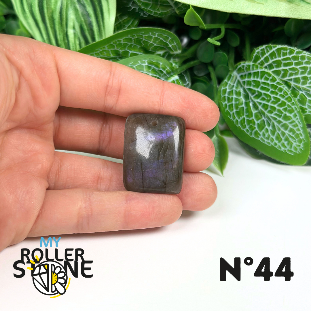 Pendentifs Labradorite Violette forme Libre 5A