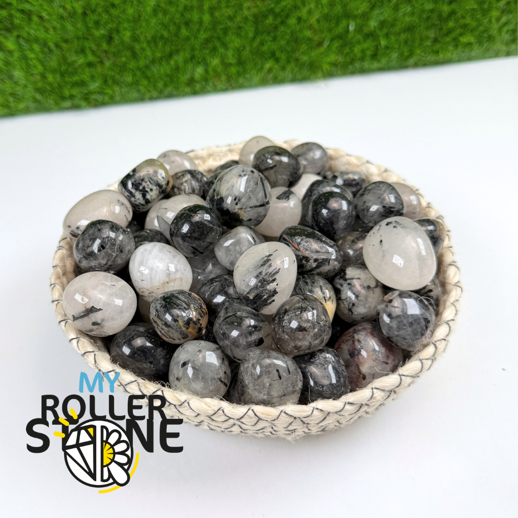 Pierres roulées Quartz Tourmaliné