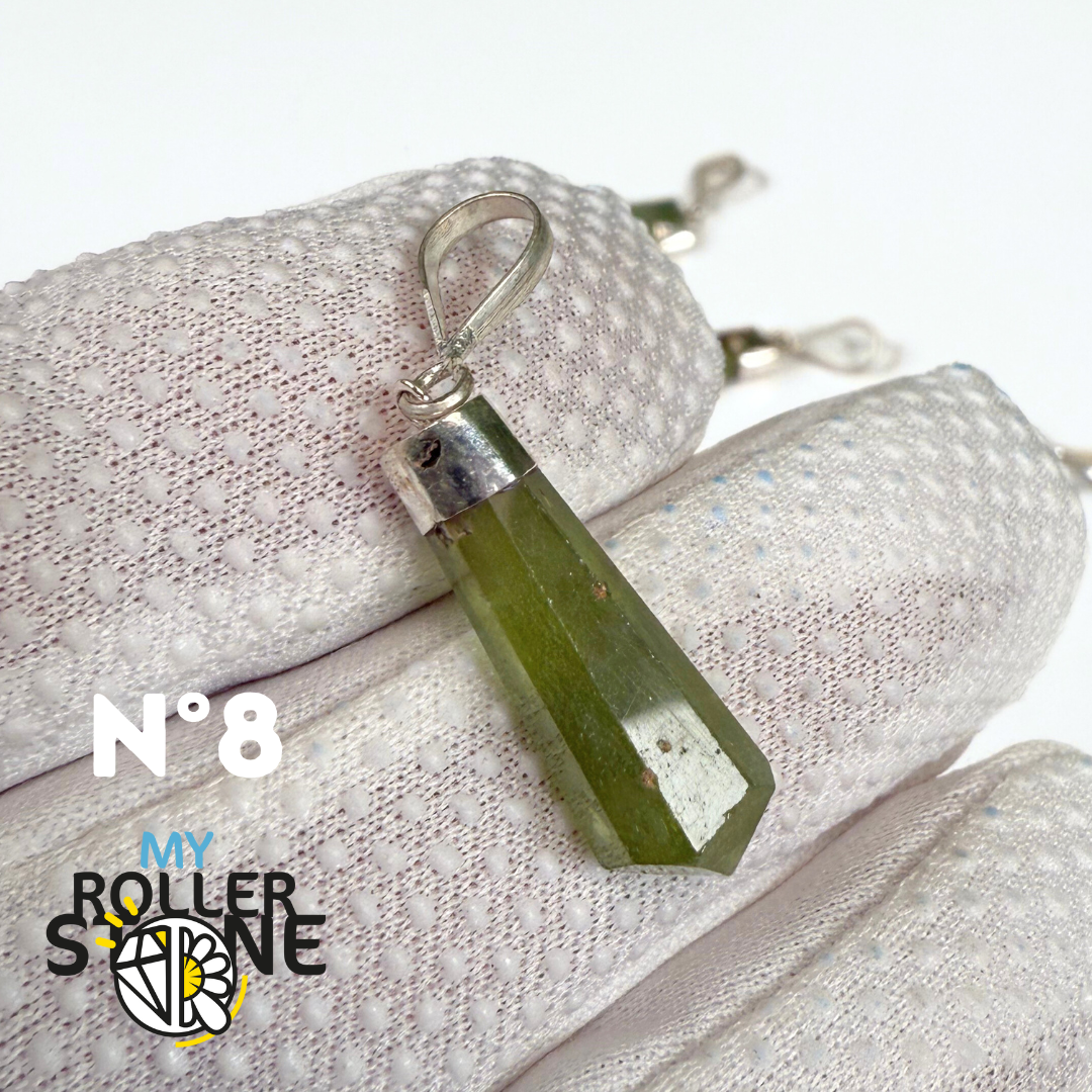 Pendentif Péridot et Argent