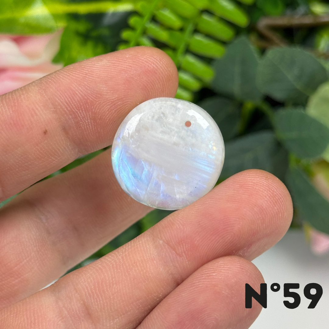 Pendentifs Pierre de lune Forme Libre 5A