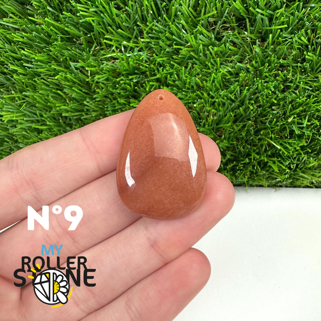 Pendentif Percé Amazonite Pêche