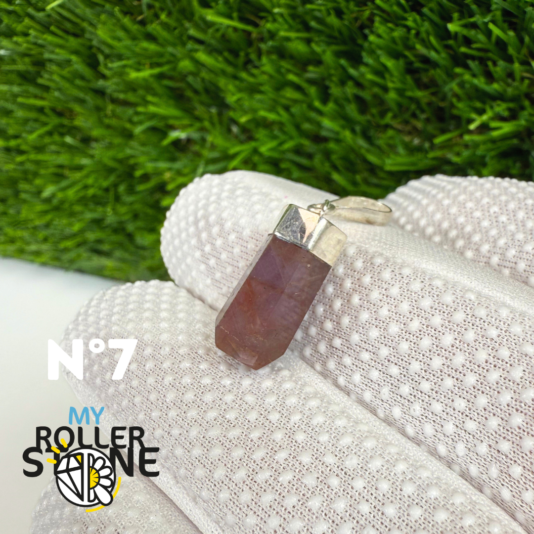 Pendentif Ruby et Argent