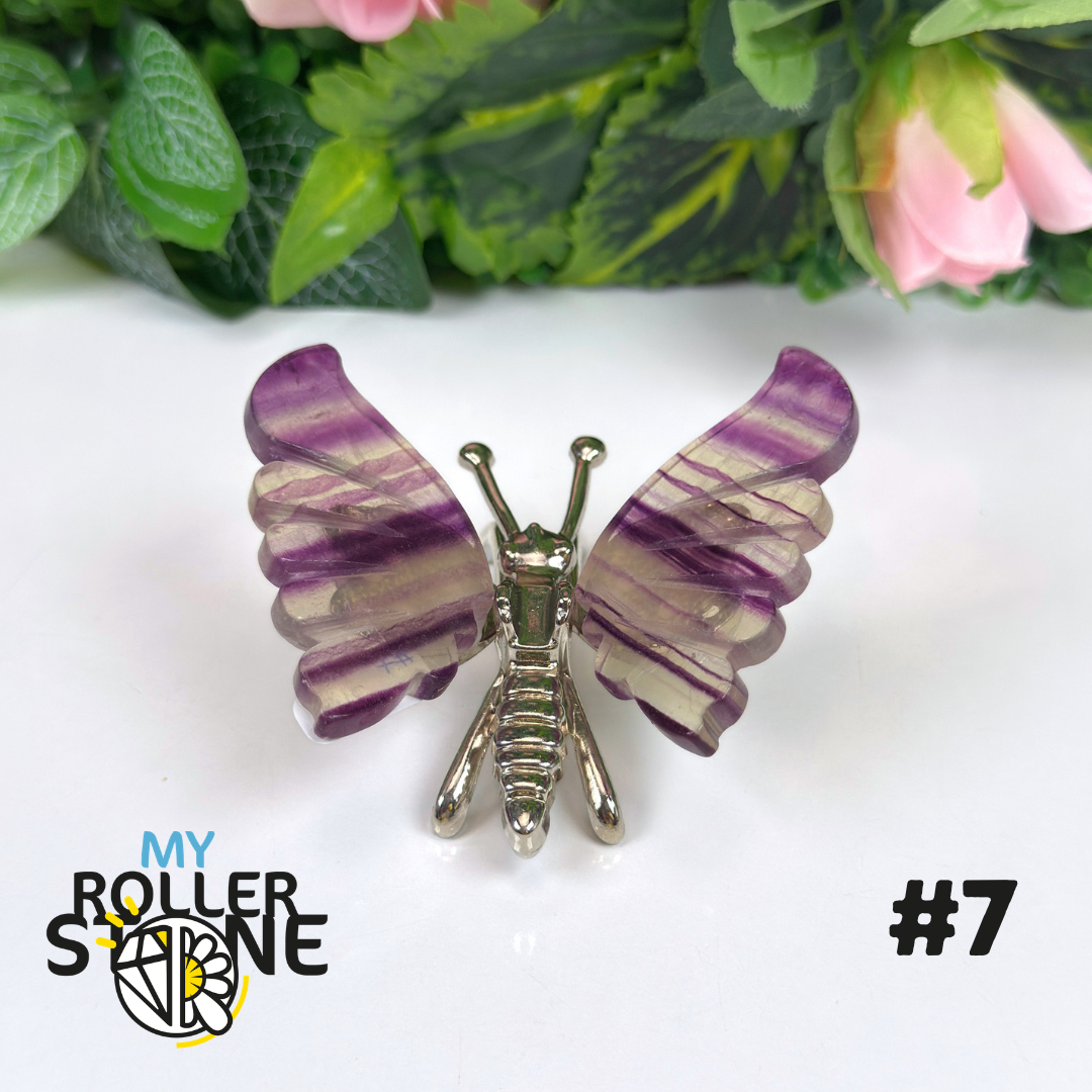 Papillon en Fluorite