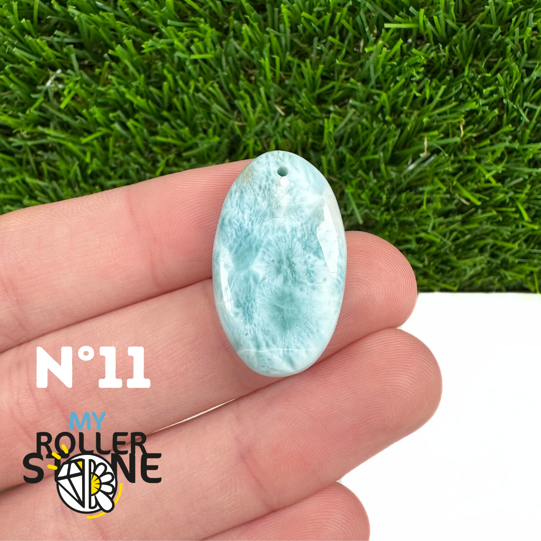 Pendentif Larimar 5A percé