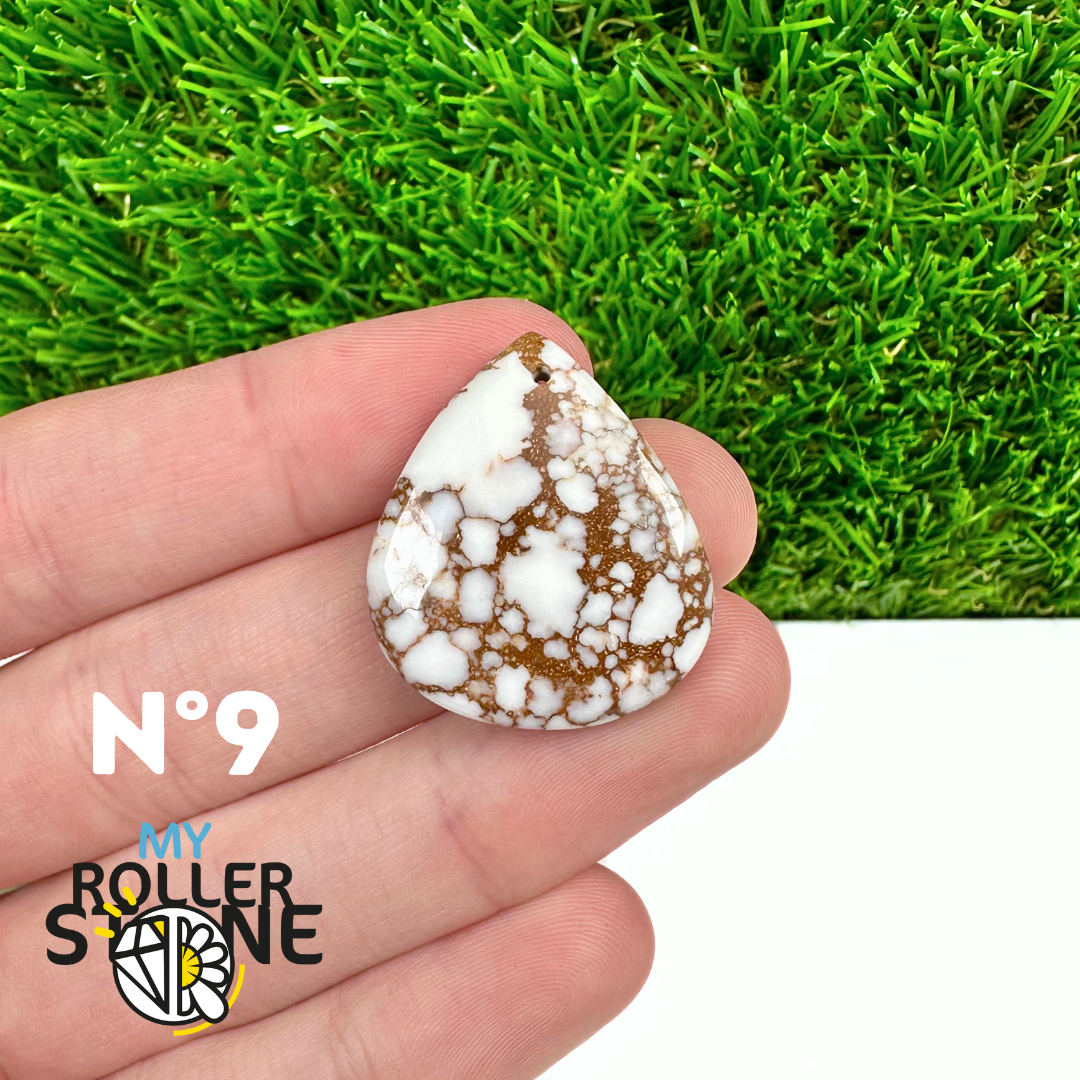 Pendentif en Magnésite « Cheval Sauvage »