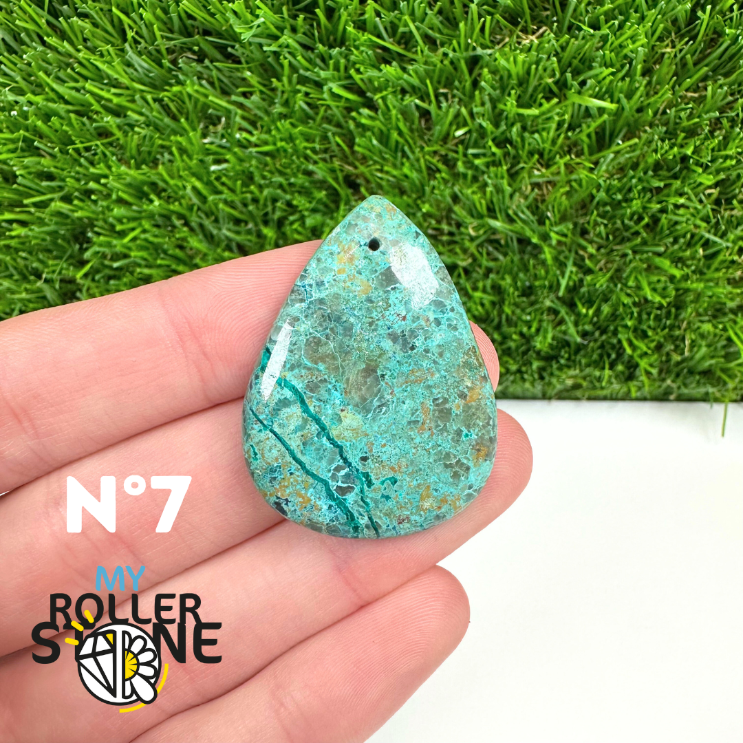 Pendentif Percé Shattuckite 5A