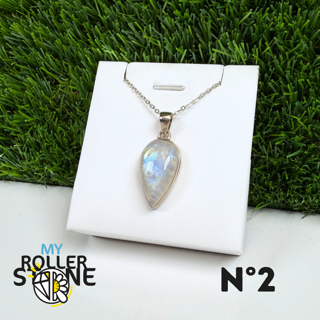 Pendentif Pierre de Lune Argent #2