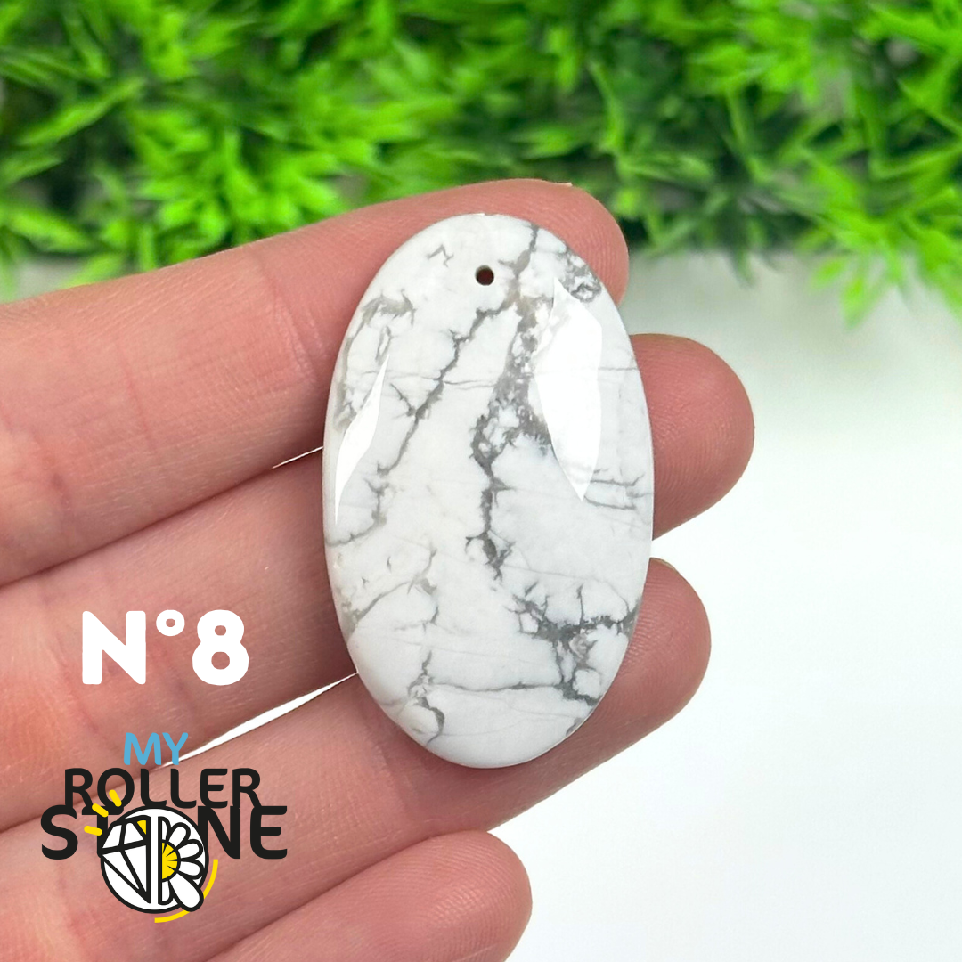 Pendentif Howlite 5A