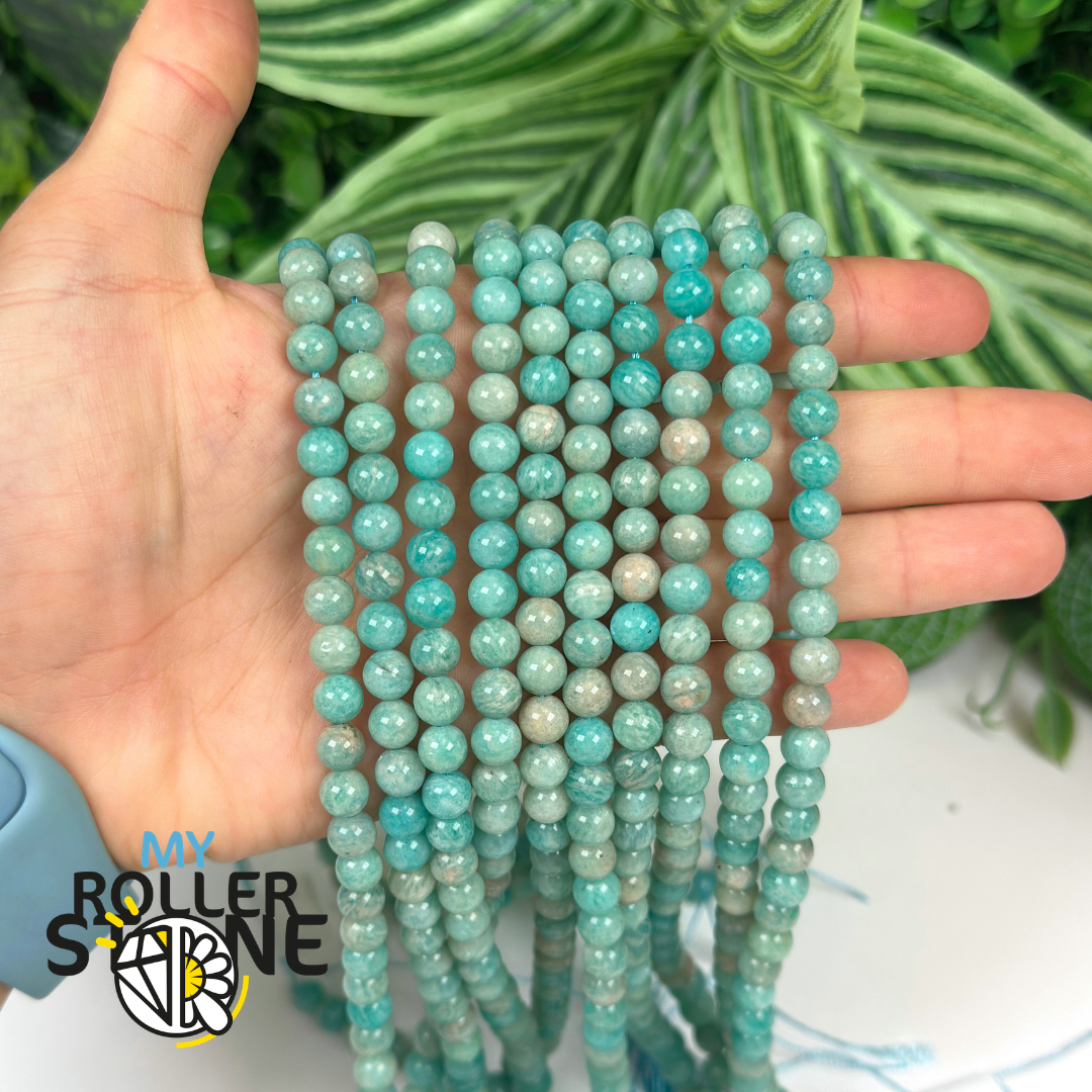 Perle Amazonite 1A du Brésil