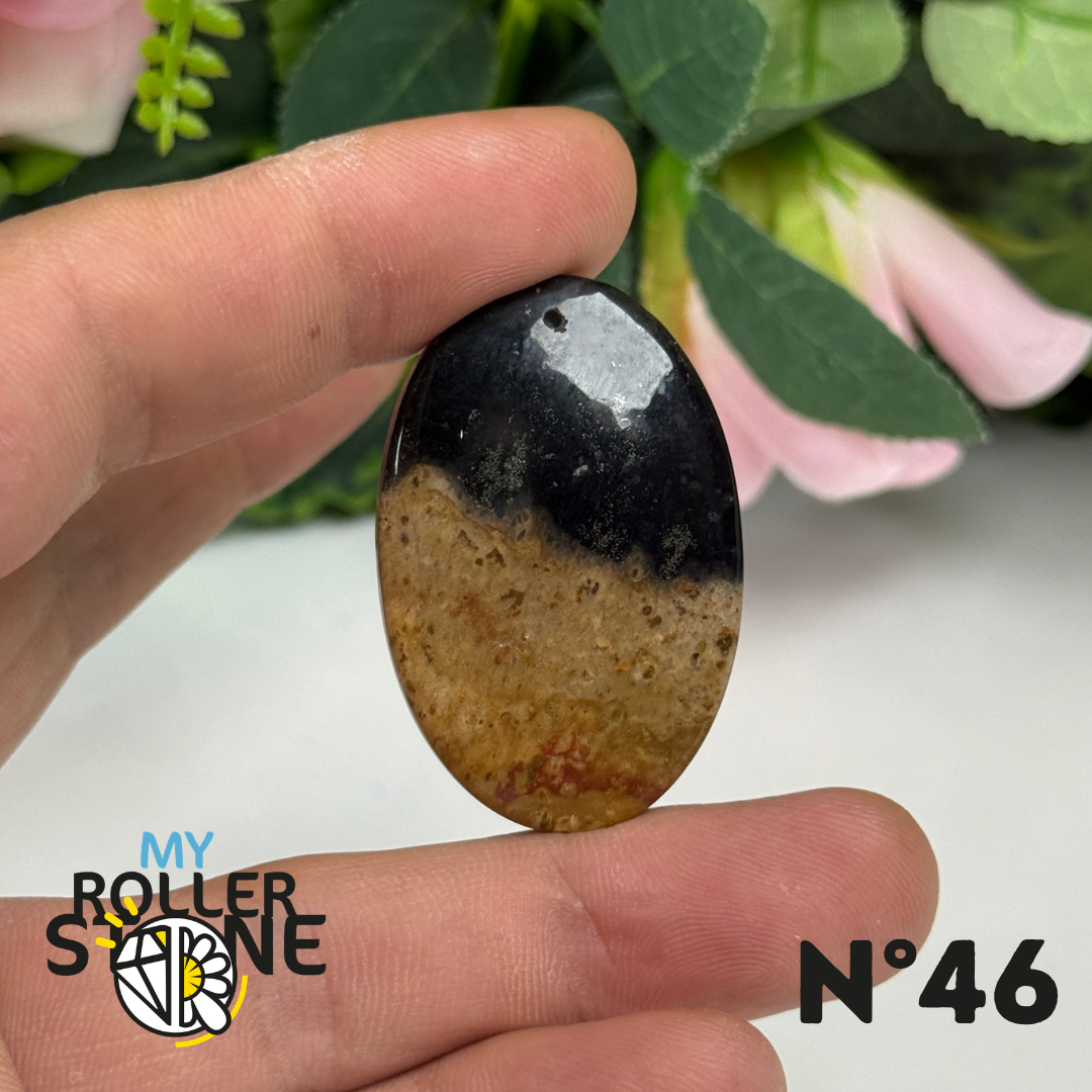 Pendentif Agate Racine de Palmier