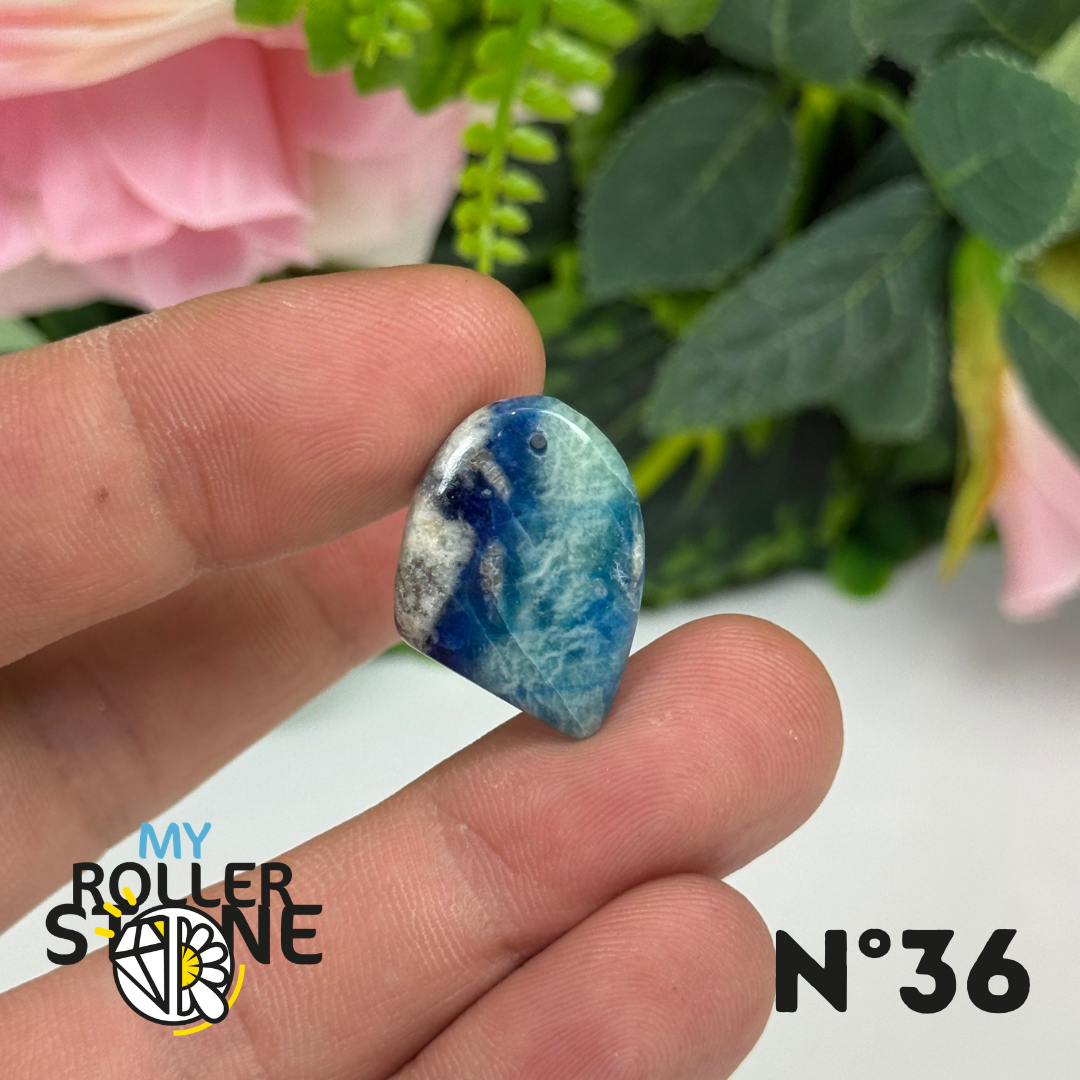 Pendentif Afghanite Percé 5A