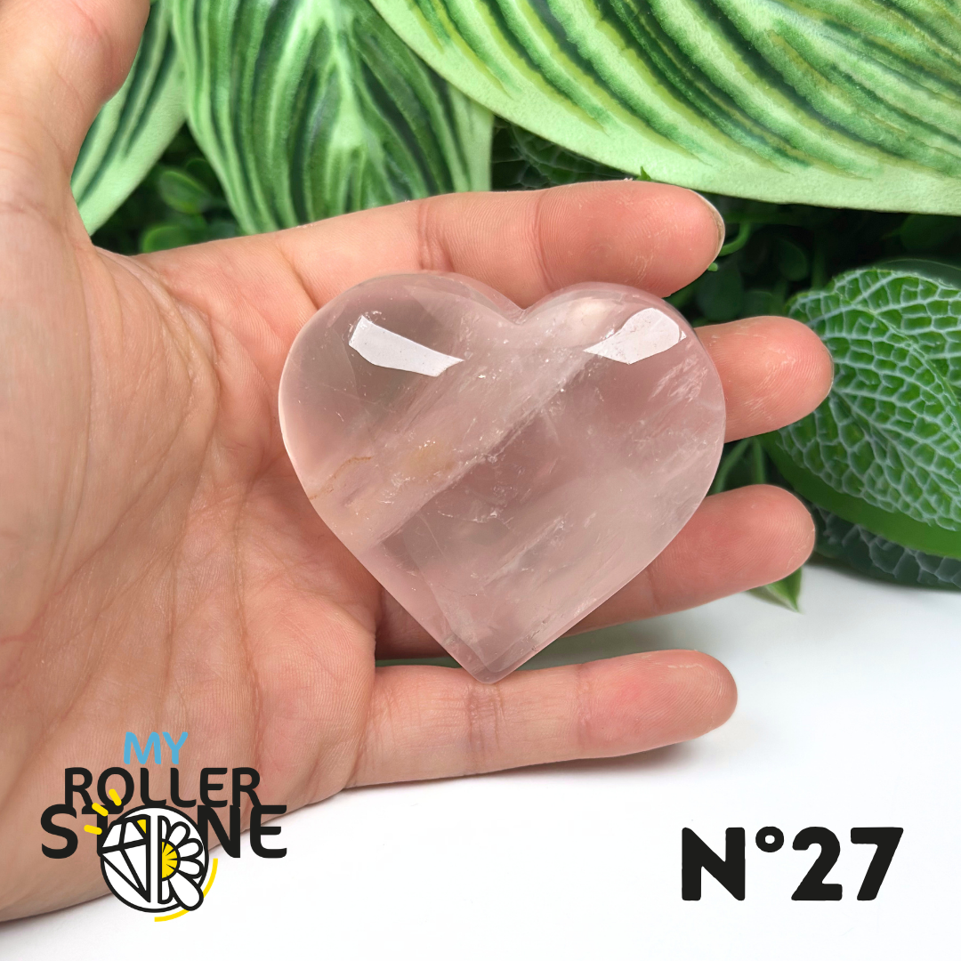 Cœur en Quartz rose