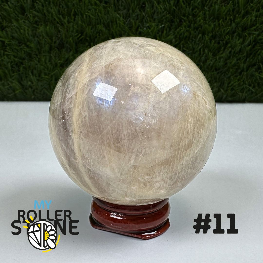 Sphère Pierre De Lune Orange