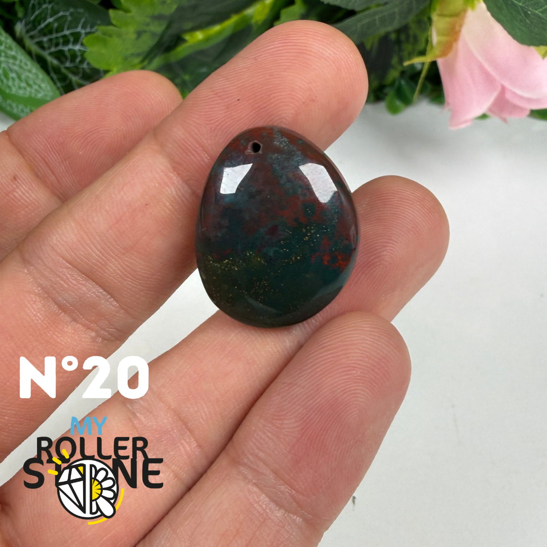 Pendentif Percé Héliotrope
