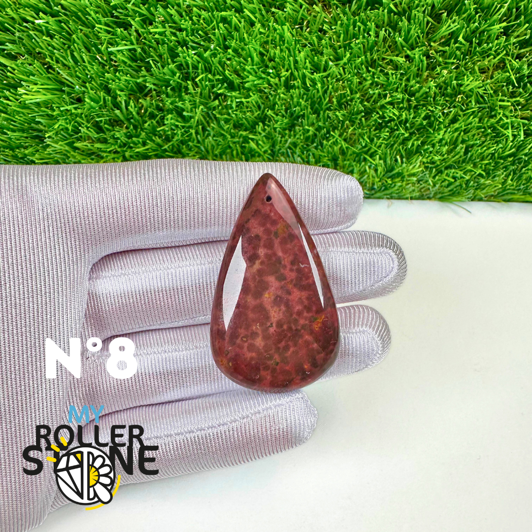 Pendentif Percé Héliotrope