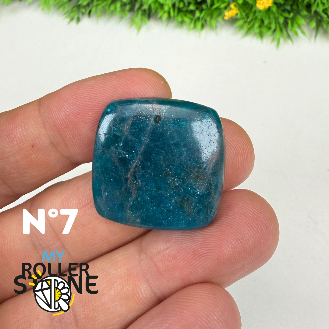 Pendentif Apatite bleue 3A