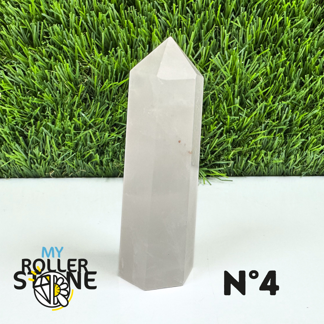 Pointes Pierre Quartz Rose