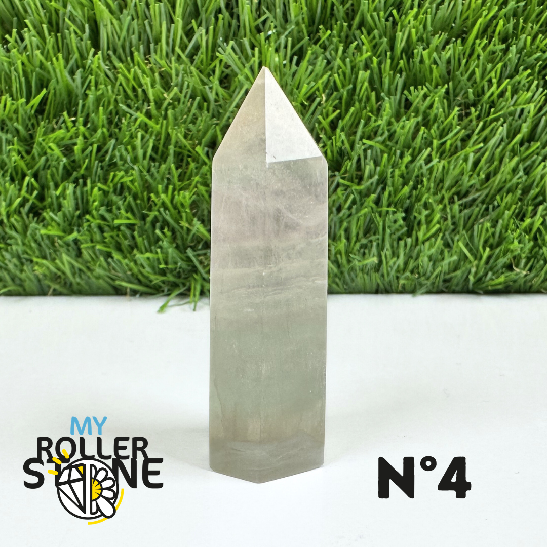 Pointes Pierre Fluorite Arc-en-Ciel Pastel