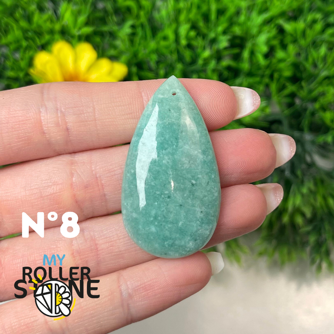 Pendentif Amazonite Brésil 5A