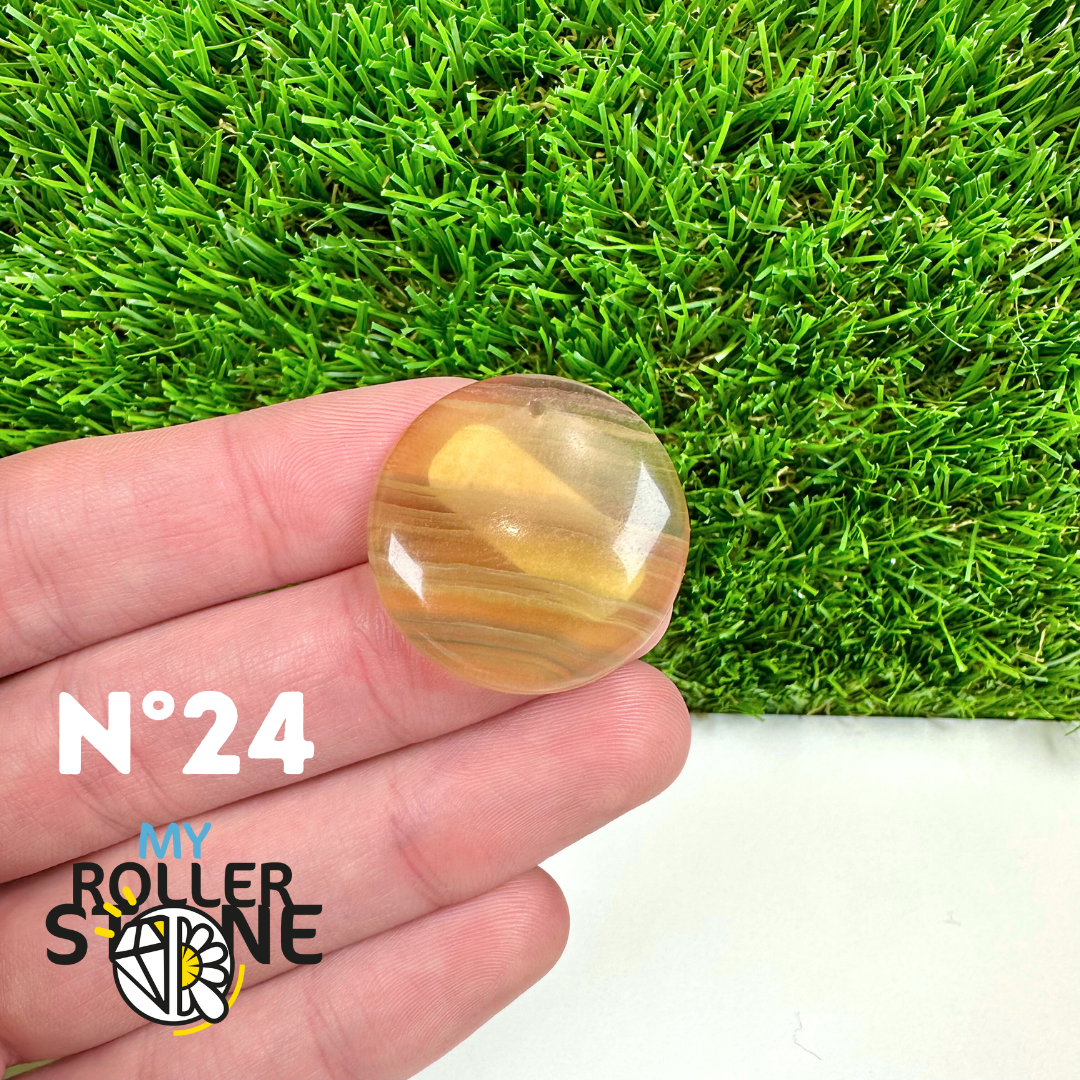 Pendentif Percé Fluorite 5A