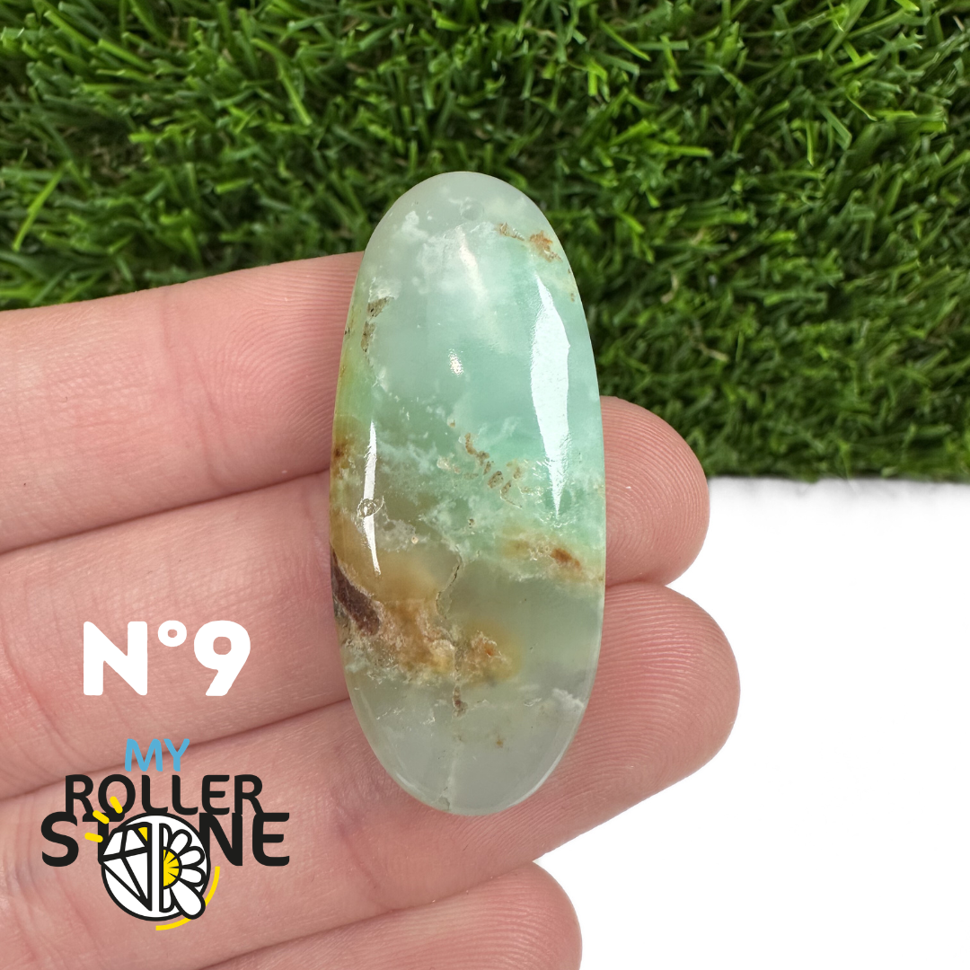 Pendentif Chrysoprase Percé