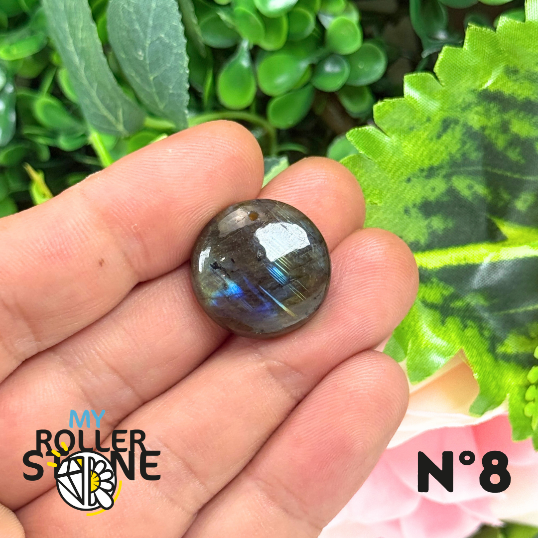 Pendentif Percé Labradorite Multi Fire 5A