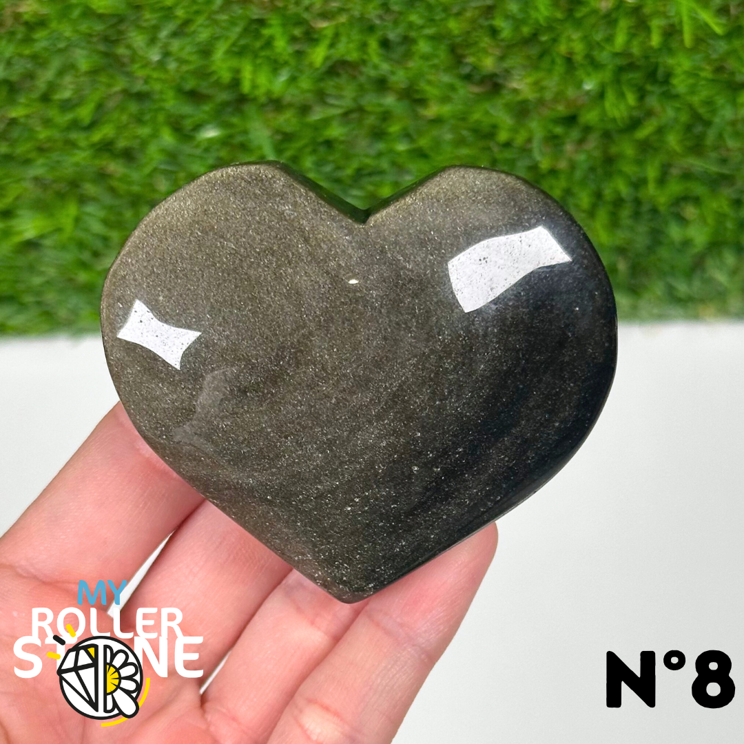 Coeur Obsidienne Dorée