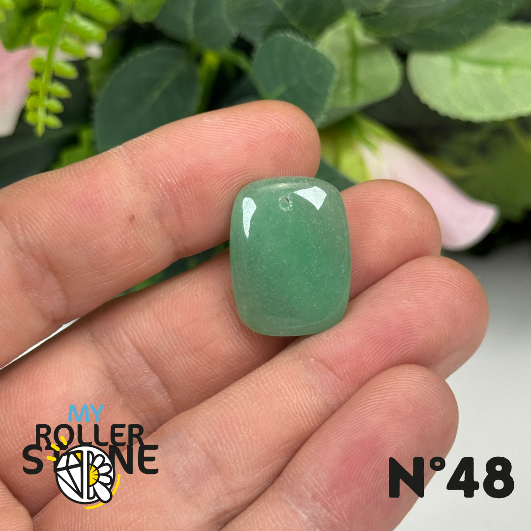 Pendentif Aventurine Percé 5A