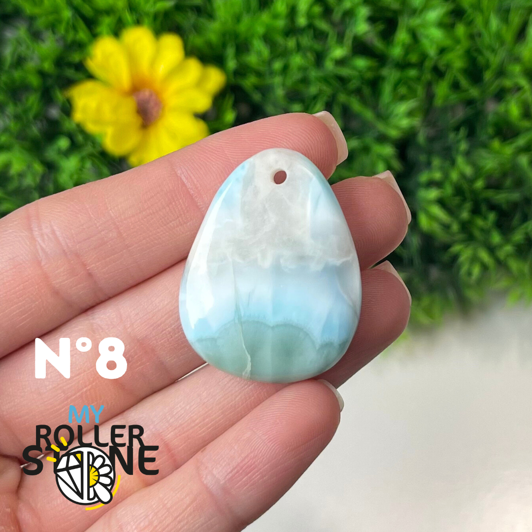 Pendentif Larimar 5A percé