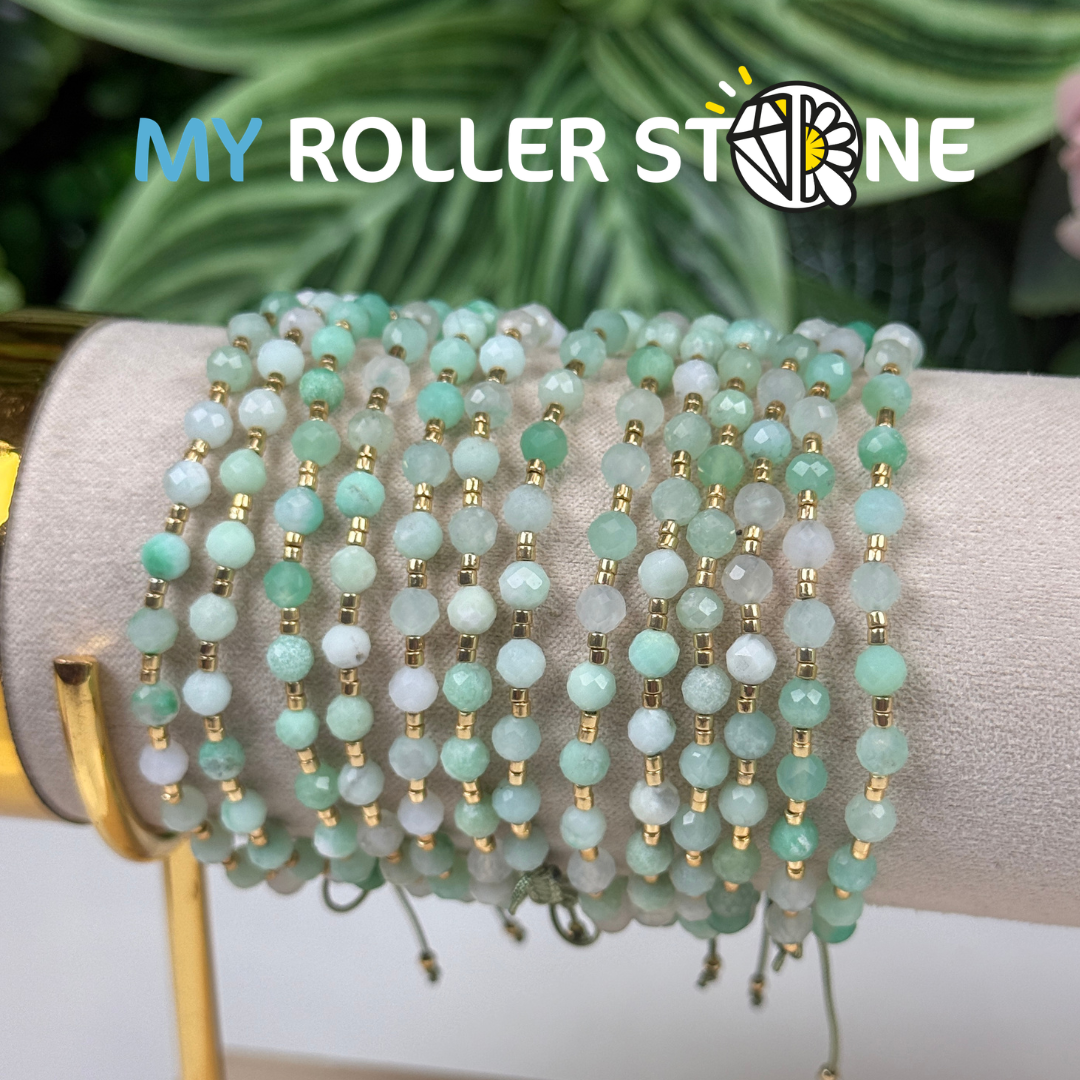 Bracelet Ajustable Chrysoprase