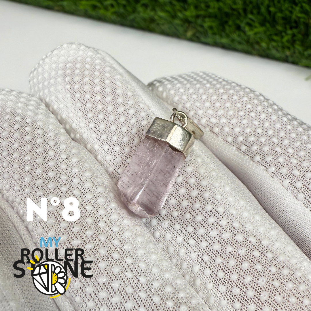 Pendentif Kunzite et Argent