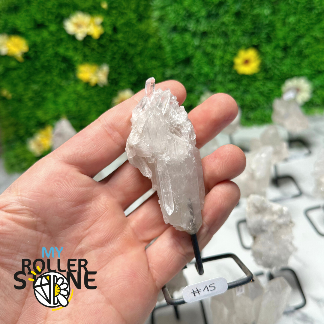 Cristal de roche sur socle