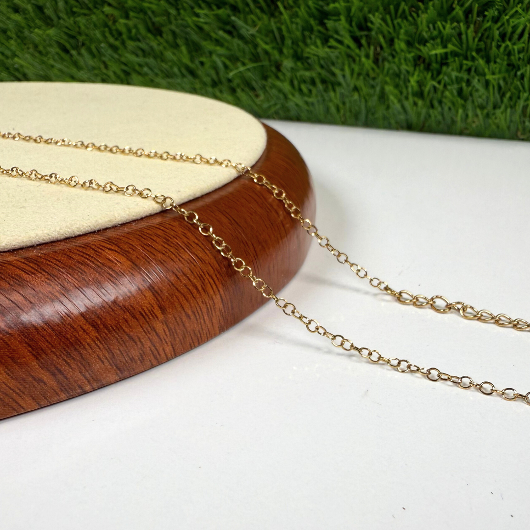 Chaine Acier Inoxydable Doré