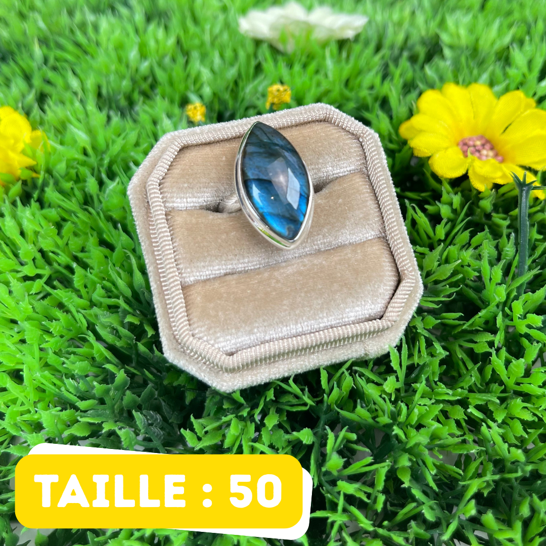 Bague Labradorite Bluefire #308