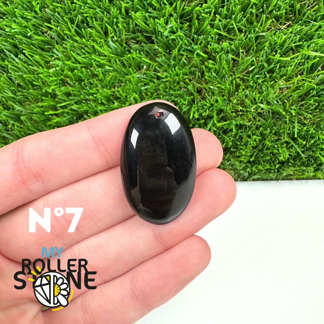 Pendentif Percé Tourmaline Noire