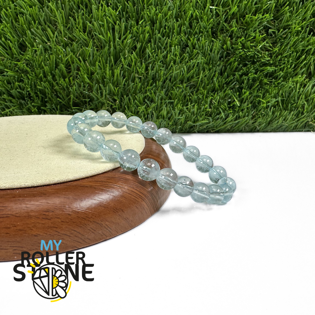 Bracelet Topaze Bleue 5A