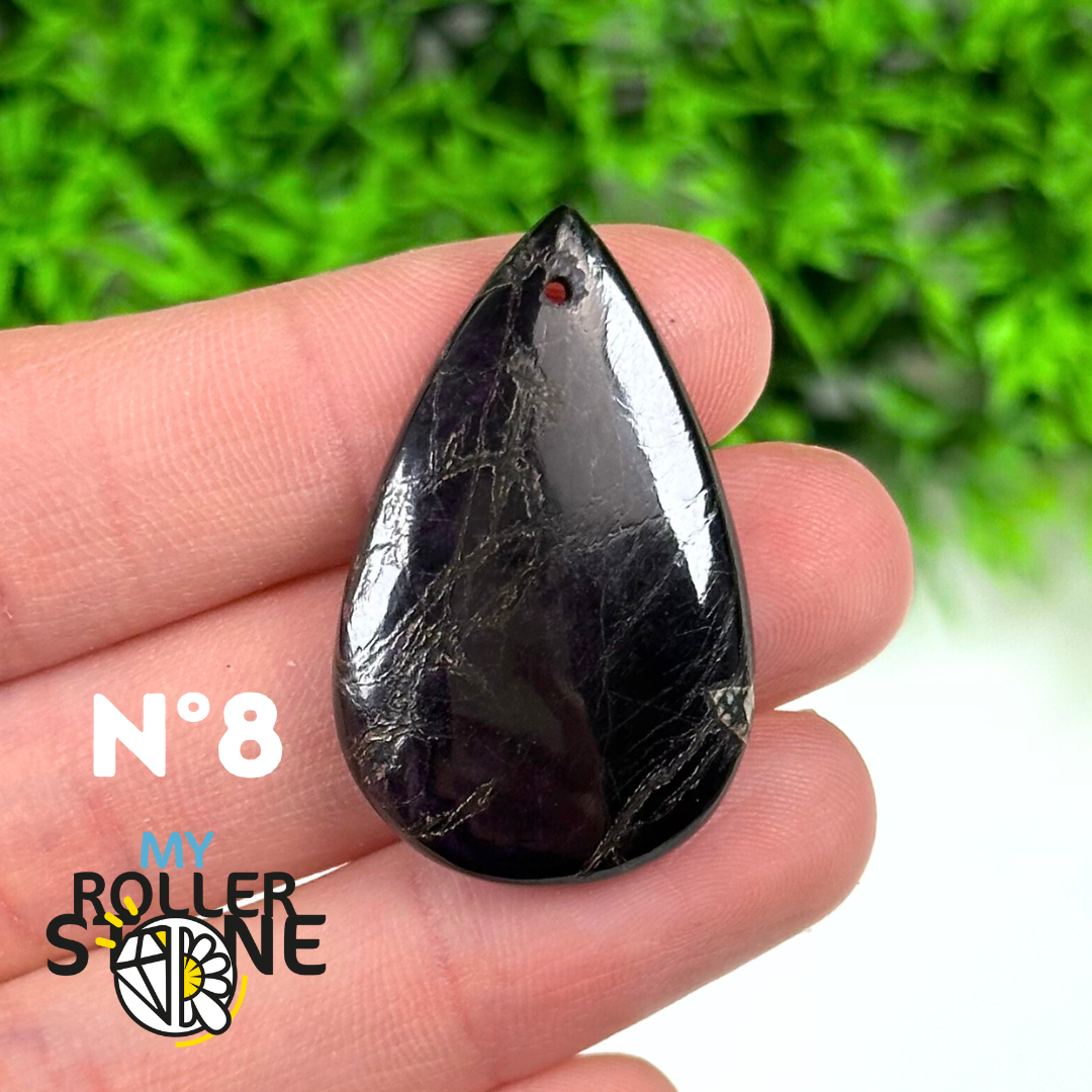 Pendentif Percé Purpurite 5A