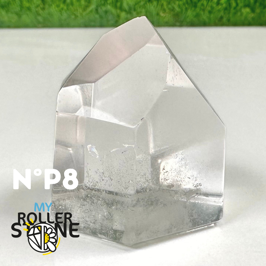 Pointe en Cristal de Roche Petite Taille