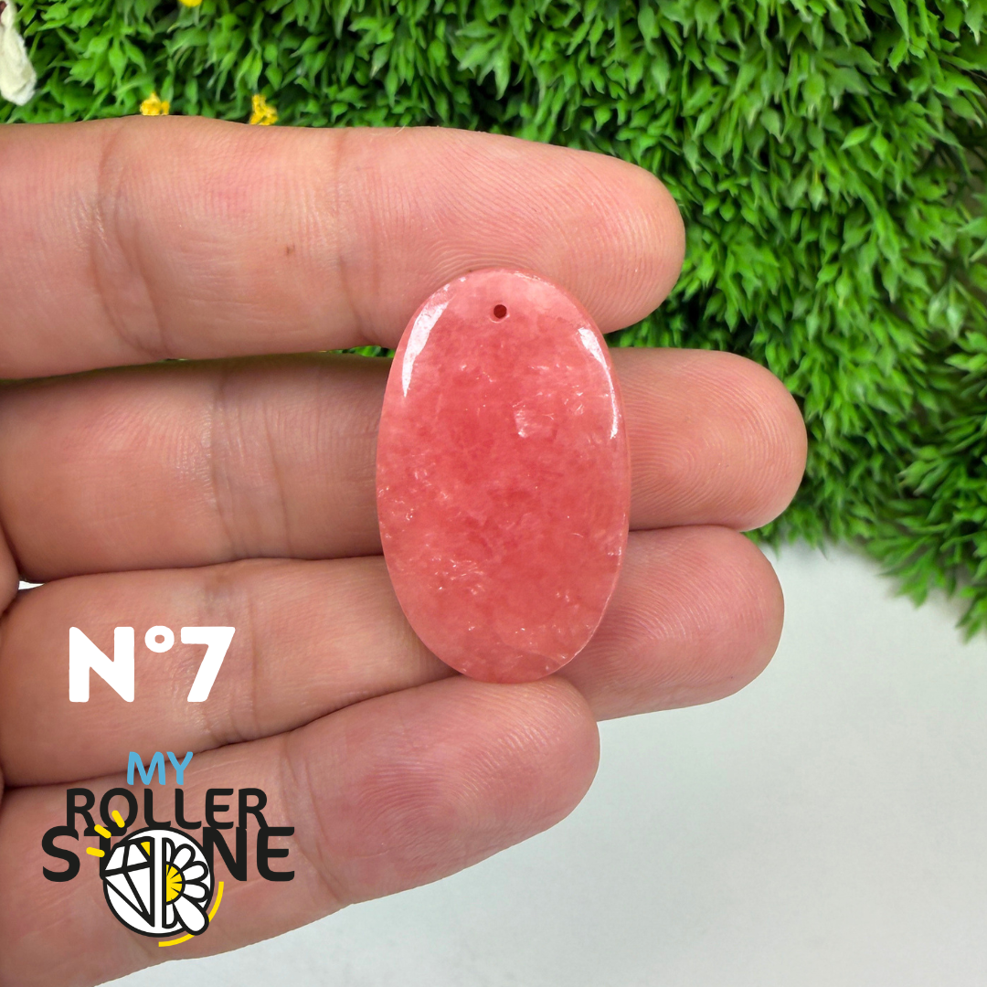 Pendentif percé Rhodochrosite Qualité gemme
