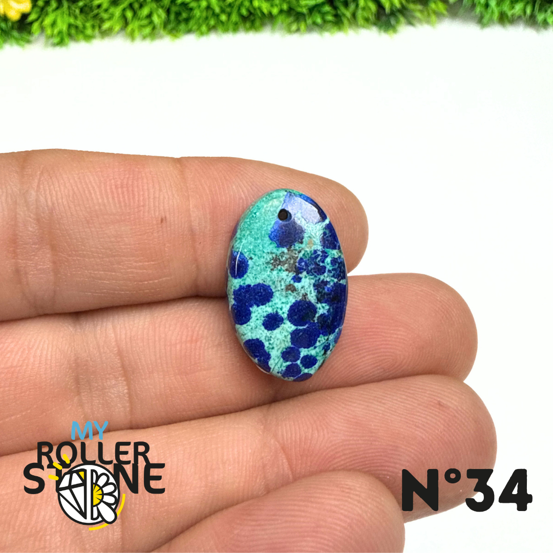 Pendentif Azurite Malachite 5A