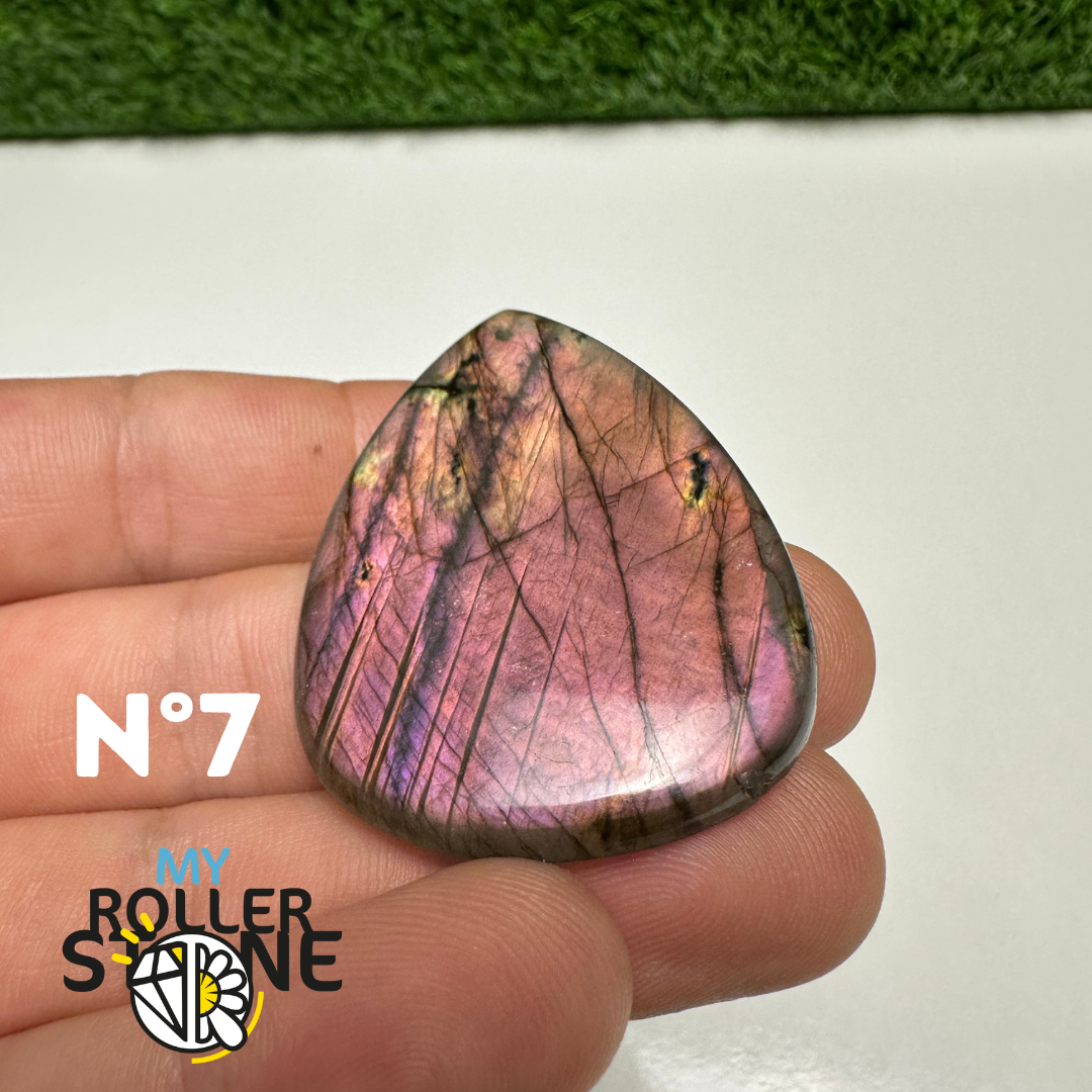 Pendentifs Labradorite Violette forme Libre 5A