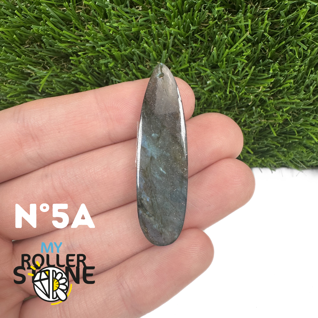 Pendentif Percé Labradorite Goutte